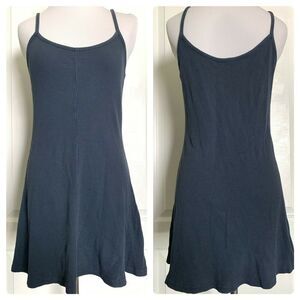 Los Angeles Boutique Sleeveless Summer Cotton Waffle Slip Dress Short Boho S